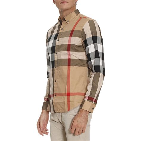 camicia uomo burberry m|Camicie Burberry da uomo .